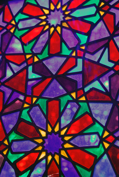 Stained glass, Moorish Kiosk, Linderhof Palace