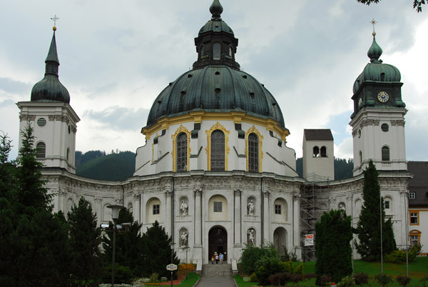 Kloster Ettal, rebuilt in baroque style after fire in 1744