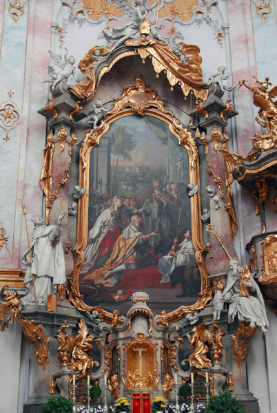 Ettal Abbey, side altar