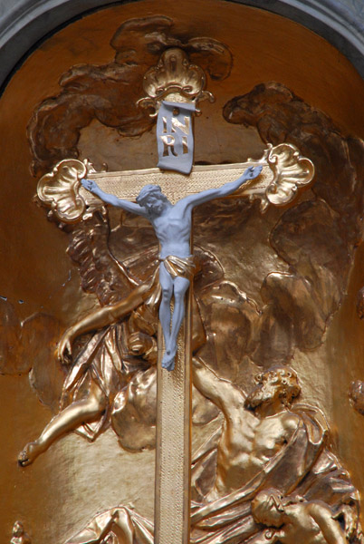 Baroque crucifix, Kloster Ettal