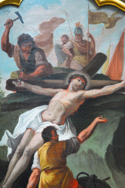 Nailing Christ to the Cross, Kloster Ettal