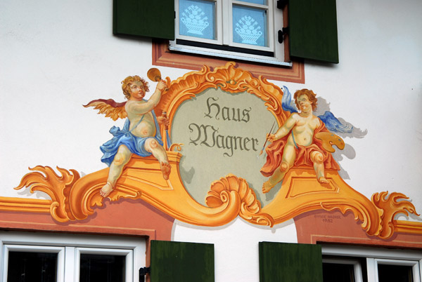 Lftlmalerei, Haus Wagner, Oberammergau