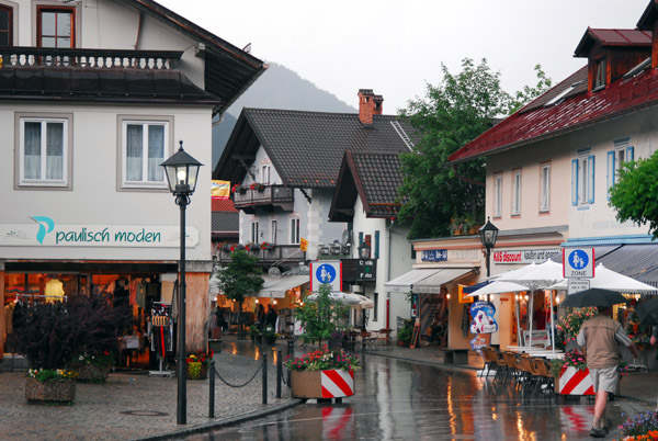 Fugngerzone - Pedestrian Zone - Dorfstrae, Oberammergau
