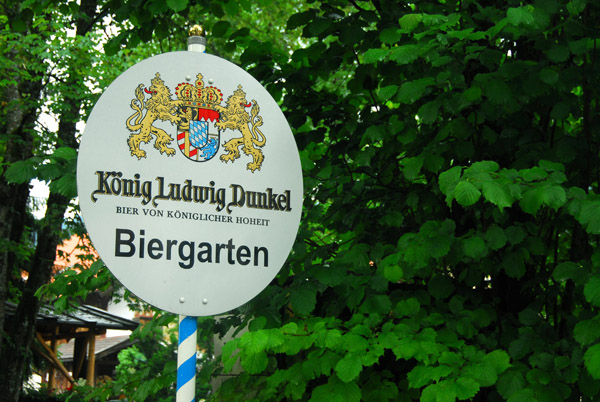 Biergarten - Knig Ludwig Dunkel, Oberammergau