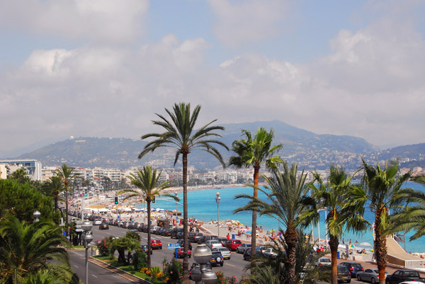 Baie des Anges, Promenade des Anglais, Nice from the Radisson SAS Hotel