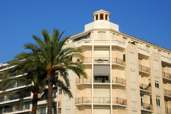 Promenade des Anglais at Rue Lenval, Nice