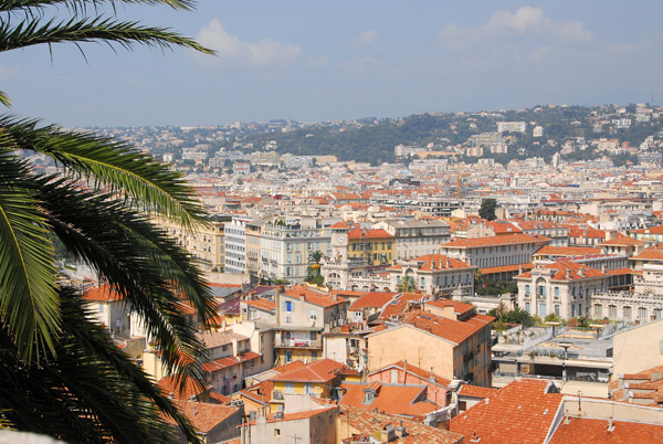 View of Nice NW from Castle Hill - Colline du Château