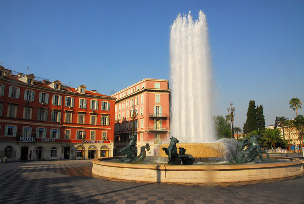 Fountain, Place Masséna, Nice