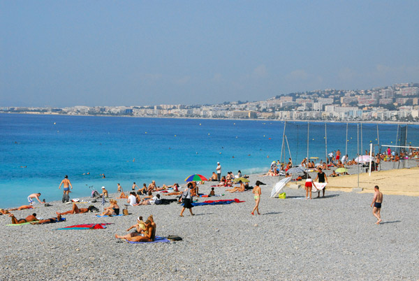 The Côte d'Azur is named after the blue color of the sea
