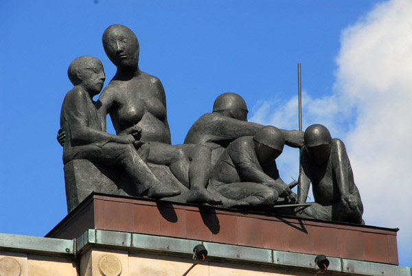 Sculpture on the Hamburg Chamber of Commerce, Adolphsplatz