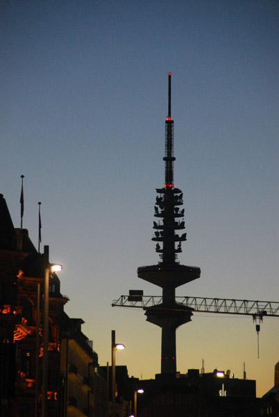 Hamburg - TV Tower, dusk
