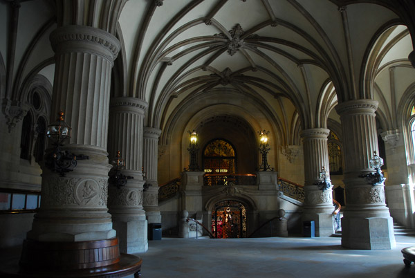 Hamburg - main lobby of City Hall