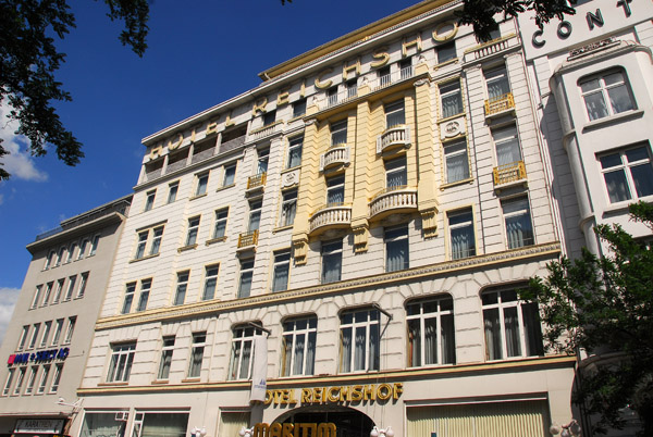 Hotel Reichshof, Kirchenallee, near the Hauptbahnhof, Hamburg