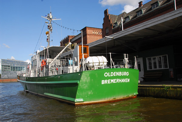 Museum ship - Customs Boat Oldenburg Zollkanal
