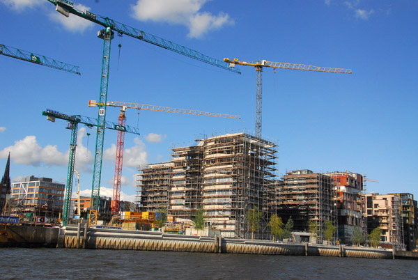 Hafen City construction, Hamburg