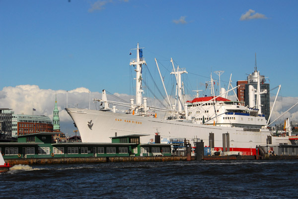 MS Cap San Diego, Hamburg, a museum ship built in Hamburg in 1961