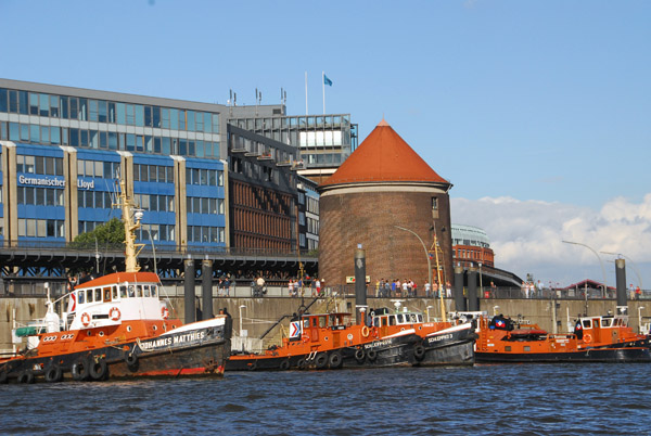Hamburg-St. Pauli, Johannisbollwerk, old tower