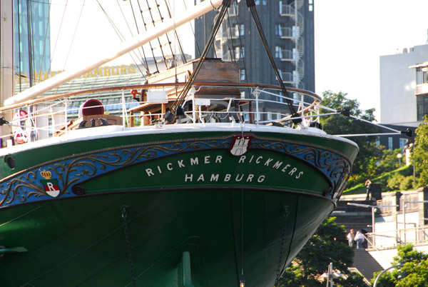 SS Rickmer Rickmers, Hamburg, a sailing ship built in 1896