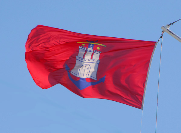 Hamburg maritime flag