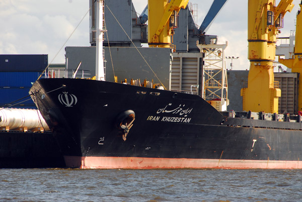 The Iranian vessel Iran Khuzestan operates under the Maltese flag as Pretty Sea