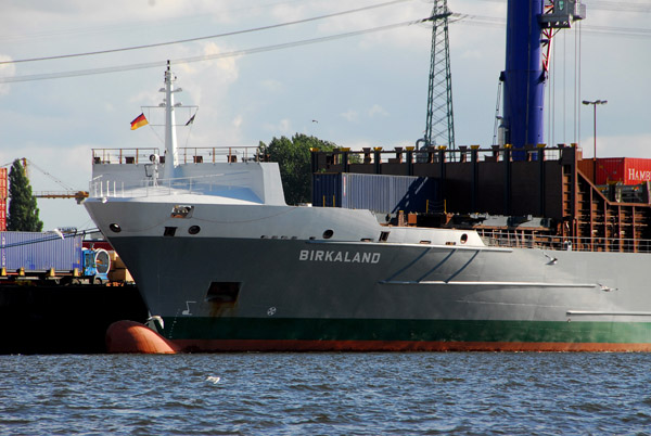 MV Birkaland (UK - IMO 9354349) Port of Hamburg