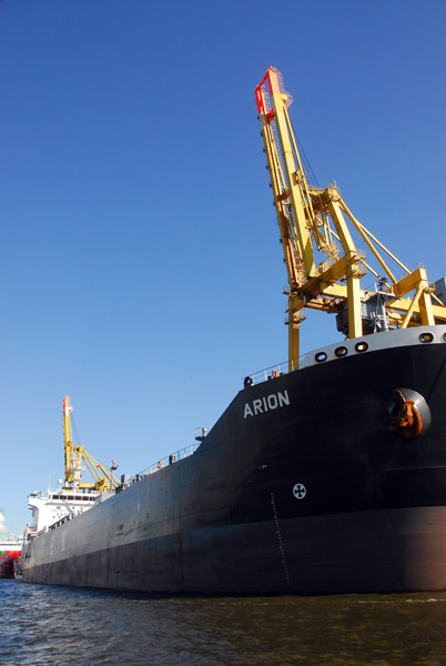MV Arion tanker (Piraeus, Greece - IMO 9314894) Port of Hamburg