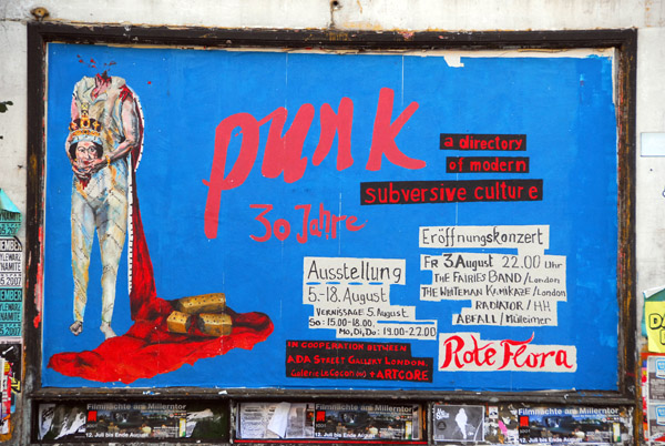 Rote Flora culture center - 30 years of punk, a directory of modern subversive culture