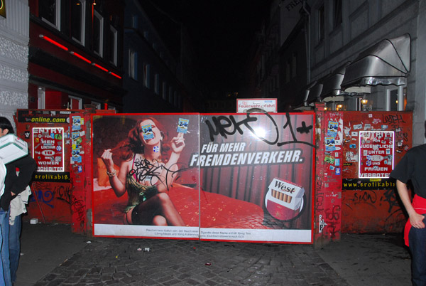 Herbertstrae - prostitute street, Hamburg-St. Pauli