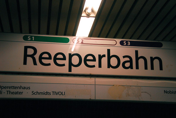 S-Bahn Reeperbahn