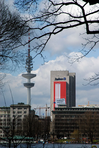 Hamburg - Fernsehturm & Radisson SAS