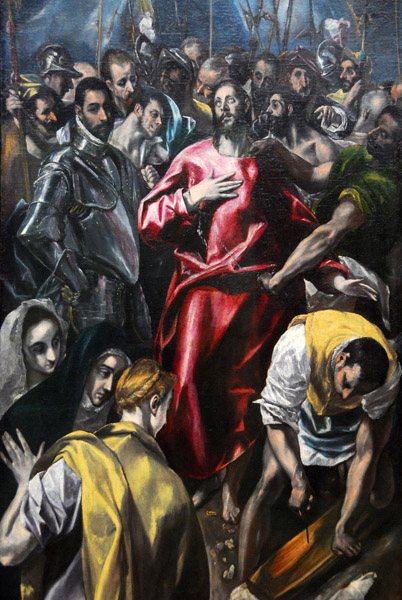 El Greco (1541-1614) The Derobing of Christ - Die Entkleidung Christi