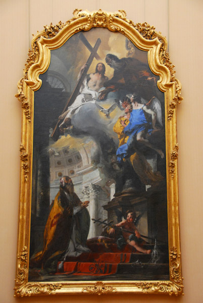 Giovanni Battista Tiepolo (1696-1770) Die Verehrung der Trinität durch den Hl. Papst Clemens