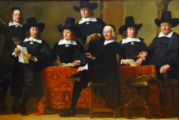 Ferdinand Bol (1616-1680) Amsterdam Wine Merchants Guild - Die Vorsteher der Amsterdamer Weinhändlergilde