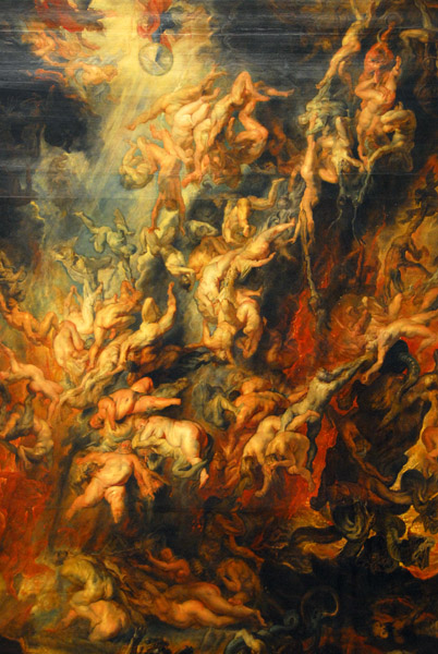 Peter Paul Rubens - The Damned falling into Hell - Der Höllensturz der Verdammten