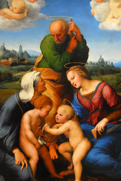Raphael (1483-1520) The Holy Family of the House of Canigiani - Die Hl. Familie aus dem Hause Canigiani
