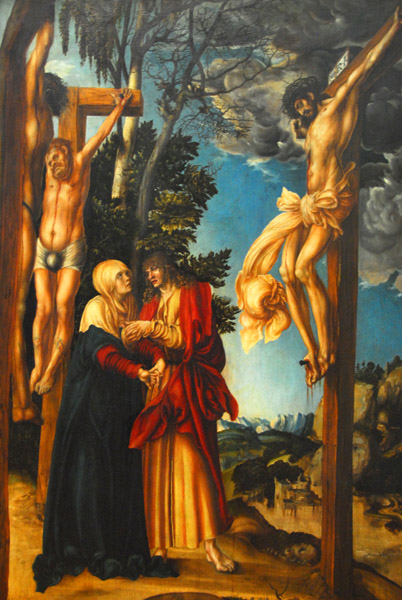 Lucas Cranach the Elder (1472-1553) Klage Unter Dem Kreuz