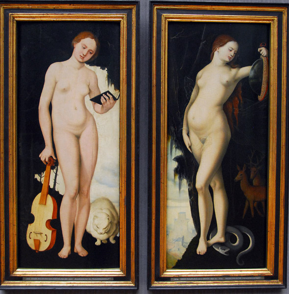 Hans Baldung (Grien) 1454-1545 Allegorical women - Allegorische Franengestalt
