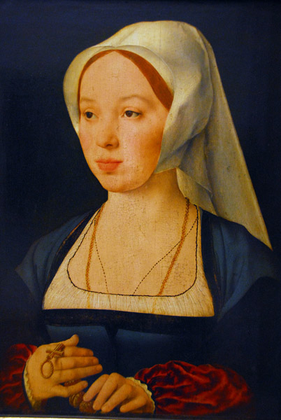 Joos Van Cleve the Elder ( - 1540) Portrait of a Woman - Bildnis einer Frau