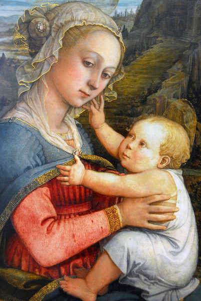 Fra Filippo Lippi (ca 1406-1469) Mary and Child - Maria mit dem Kinde