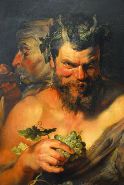 Peter Paul Rubens (1577-1640) Two Satyrs - Zwei Satyrn