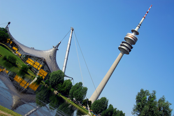 Mnchen - Olympiastadion, Olympiaturm