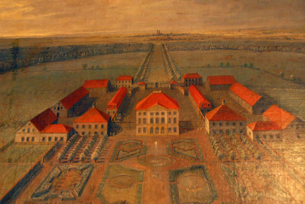 Early painting of Schlo Nymphenburg