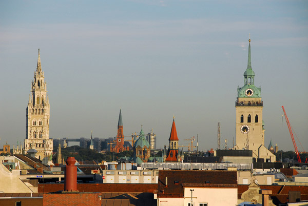 München - Rathausturm & Peterskirche