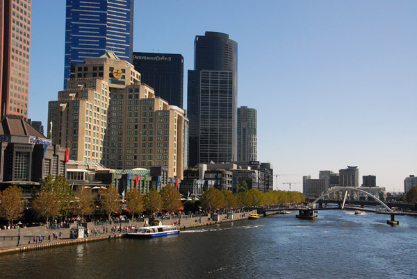 Southbank from Princes Bridge, Melbourne