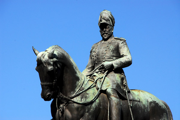 King Edward VII statue (1901-1910), Queen Victoria Gardens, Melbourne