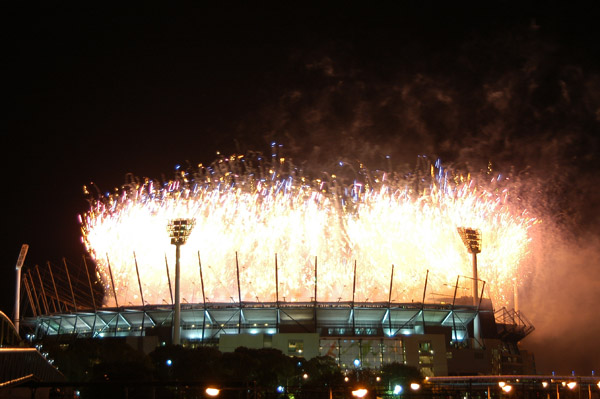 Grand Finale, 2006 Commonwealth Games Opening Ceremony fireworks, Melbourne