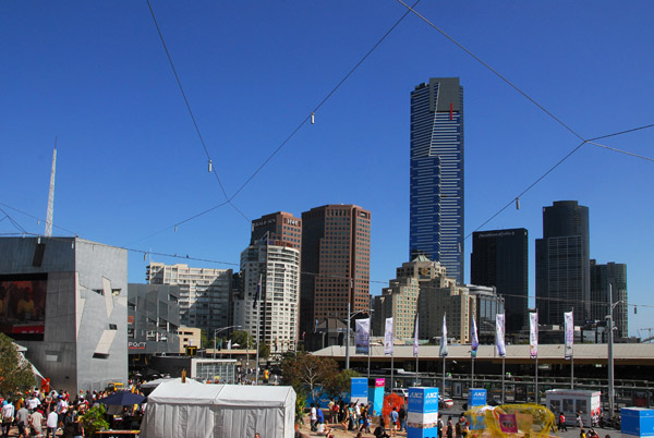 South Bank skyline, Melbourne