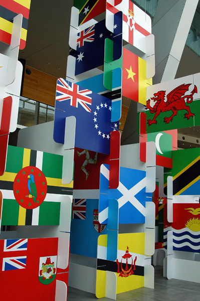 Flag display for the 2006 Commonwealth Games
