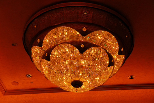 Chandelier, Emirates Palace Hotel, Abu Dhabi