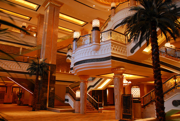 Grand Staircase, Emirates Palace Hotel, Abu Dhabi